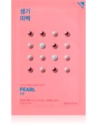 Holika Holika Pure Essence Pearl arcmaszk bőrvilágosító hatással 20 ml