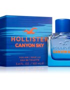 Hollister Canyon Sky For Him Eau de Toilette uraknak 100 ml
