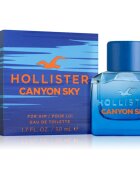 Hollister Canyon Sky For Him Eau de Toilette uraknak 50 ml