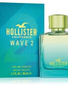 Hollister Wave 2 Eau de Toilette uraknak 50 ml