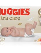 Huggies Extra Care Size 2 eldobható pelenkák 3-6 kg 58 db