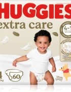 Huggies Extra Care Size 4 eldobható pelenkák 8-16 kg 60 db