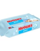Huggies Pure tisztító törlőkendő gyermekeknek születéstől kezdődően 56 db