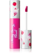 I Heart Revolution Milkshake Milky Berry Blush multifunkcionális smink ajkakra és arcra árnyalat Berry Burst 10 ml