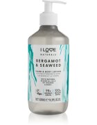 I Love Naturals Bergamot & Seaweed kéz és testápoló krém 500 ml