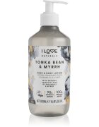 I Love Naturals Tonka Bean & Myrrh testápoló tej 500 ml
