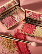 ICONIC London Highlight & Blush Brush kétvégű arcpirosító és kontúrozó ecset 1 db