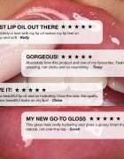 ICONIC London Lustre Lip Oil hidratáló olaj az ajkakra árnyalat Sugar Mama 6 ml