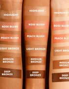 ICONIC London Multi-Use Cream Blush Bronze and Highlight Palette multifunkciós arc paletta az arcra 6x3.2 g