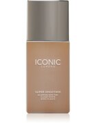 ICONIC London Super Smoother Blurring Skin Tint könnyű hidratáló alapozó árnyalat Warm Tan 30 ml