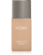 ICONIC London Super Smoother tartós matt alapozó árnyalat Golden Tan 30 ml