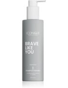 ICONIQUE Professional BRAVE LIKE YOU Energising Shampoo energizáló sampon uraknak 250 ml