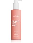 ICONIQUE Professional BRIGHT LIKE YOU Colour & Shine Protection Shampoo megújító sampon festett hajra 250 ml