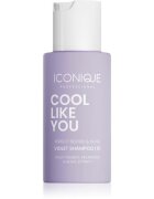 ICONIQUE Professional COOL LIKE YOU Perfect Blonde & Silver Violet sampon a sárga tónusok neutralizálására 70 ml