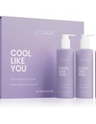 ICONIQUE Professional COOL LIKE YOU Perfect Blonde & Silver Violet Set szett semlegesíti a sárgás tónusokat
