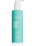 ICONIQUE Professional PURE LIKE YOU Deep Cleansing & Refreshing Shampoo mélyen tisztító sampon zsíros fejbőrre 250 ml