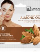 IDC INSTITUTE Almond Oil egyszer használatos fátyolmaszk arcra 1 db
