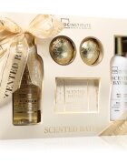 IDC INSTITUTE Scented Bath Gold ajándékszett hölgyeknek