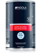 Indola Rapid BLOND+ Bleaching Powder élénkítő púder hajra árnyalat Blue 450 g