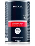 Indola Rapid BLOND+ Bleaching Powder élénkítő púder hajra árnyalat White 450 g