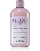 Inebrya BLONDesse Blonde Miracle Shampoo Tisztító méregtelenítő sampon szőke hajra 300 ml