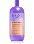 Inebrya BLONDesse No-Orange Shampoo tápláló sampon semlegesítő réz alaptónusok 1000 ml