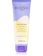 Inebrya BLONDesse No-Yellow Mask haj maszk semlegesíti a sárgás tónusokat 250 ml