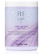 Inebrya Greylosophy Grey By Day Butter haj maszk ősz hajra 1000 ml