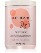 Inebrya Ice Cream Dry-T Mask tápláló maszk száraz károsult hajra 1000 ml