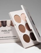 Inglot PlayInn Eyeshadow Palette szemhéjfesték paletta árnyalat Lilla Vanilla 8 g