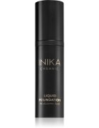 INIKA Organic Liquid Foundation folyékony make-up árnyalat Nude 30 ml