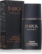 INIKA Organic Serum Foundation ápoló alapozó a gyönyörű arcbőrért árnyalat Bold 25 ml