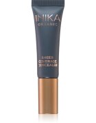 INIKA Organic Sheer Coverage krémes fedő korrektor a szem alatti sötét karikákra árnyalat Porcelain 10 ml