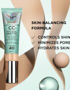 IT Cosmetics Your Skin But Better CC+ Natural Matte CC krém matt hatásért SPF 40 Neutral Tan 32 ml