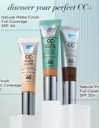 IT Cosmetics Your Skin But Better CC+ Natural Matte CC krém matt hatásért SPF 40 Neutral Tan 32 ml