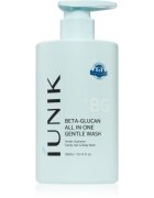 iUnik Beta Glucan All In One Gentle Wash finoman tisztító hab arcra testre és hajra 300 ml