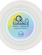 J.Cat Beauty Aquasurance kompakt púderes alapozó közepes vagy teljes fedésért árnyalat 102 Natural 9 g