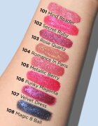 J.Cat Beauty Crystal Burst hosszantartó folyékony rúzs árnyalat 104 Romance In Paris 0.8 g