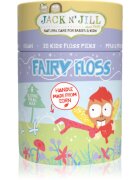 Jack N’ Jill Fairy Floss fogpiszkáló fogselyemmel gyermekeknek 30 db