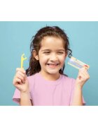 Jack N’ Jill Fairy Floss fogpiszkáló fogselyemmel gyermekeknek 30 db