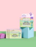 Jack N’ Jill Natural nedves törlőkendők a fogak és a fogíny védelmére 25 db