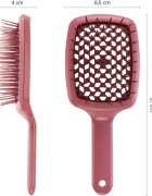 Janeke Curvy "M" Vented Brush lapos kefe a hajformázáshoz melyhez magas hőfokot használunk 21 x 85 x 4 cm 1 db