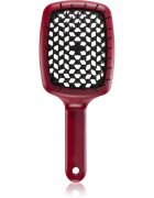 Janeke Curvy "M" Vented Brush lapos kefe a hajformázáshoz melyhez magas hőfokot használunk 21 x 85 x 4 cm Green 1 db
