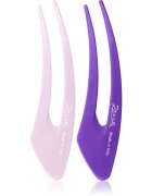 Janeke Hair Clip hajtű Purple 2x15 cm