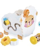 Janod Multi-Activity Sheep interaktív játék fából készült 12m+ 1 db