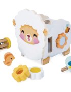 Janod Multi-Activity Sheep interaktív játék fából készült 12m+ 1 db