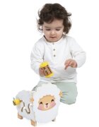 Janod Multi-Activity Sheep interaktív játék fából készült 12m+ 1 db