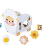 Janod Multi-Activity Sheep interaktív játék fából készült 12m+ 1 db