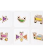 Janod Sensory Game Translucent Blocks interaktív játék 12m+ 12 db