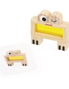 Janod Sensory Game Translucent Blocks interaktív játék 12m+ 12 db